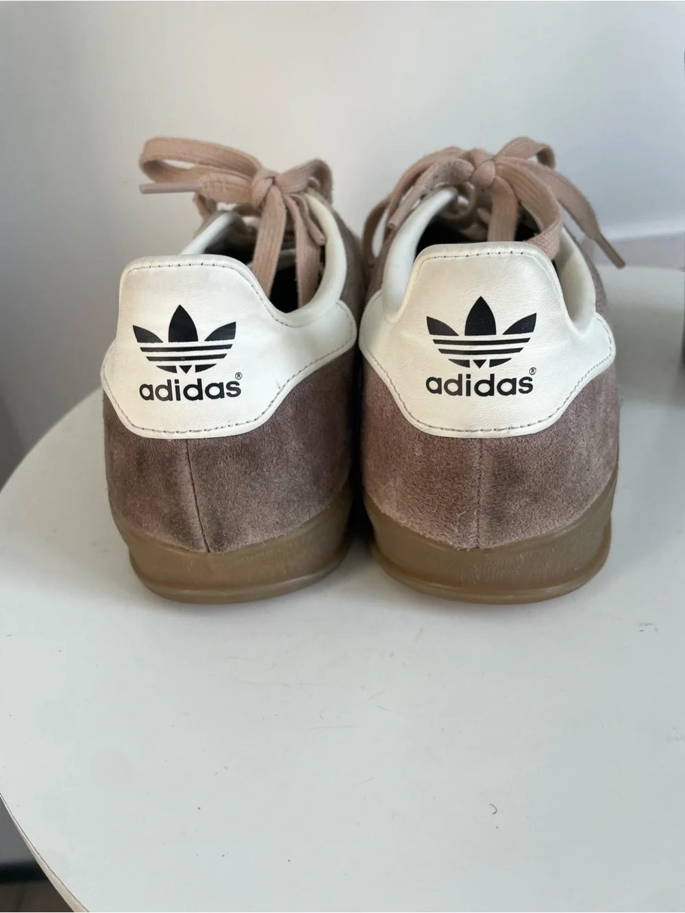 Men Size 8.5 adidas Gazelle Indoor Earth Strata Magic Beige Shoes